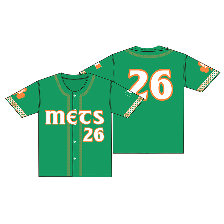 Irish Heritage Mets Jersey